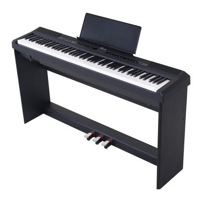 display lcd 88 teclas piano digital teclado com contrapeso completo