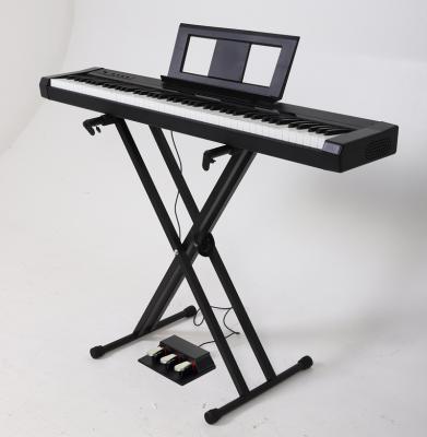 grão de madeira antiderrapante teclado de piano digital