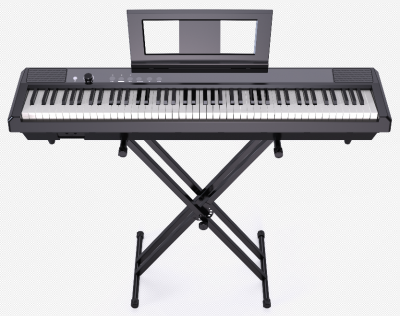  2020 novo 88 teclas teclado de contrapeso piano digital preto vertical